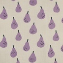 Jennifer Bouron Organische Double gauze Peren - Lavender