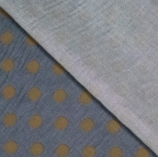 Jeans Lyocell Print Camel Dots 