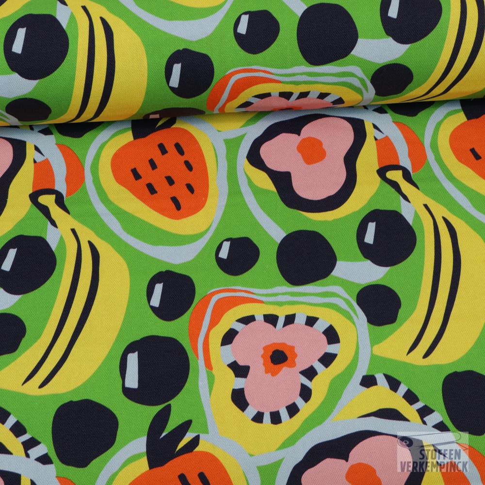 Canvas Digi Bananas - Green