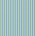 Katoen Rayures "Lydia" Vert/Bleu