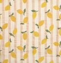 Double Gauze Lemon Ecru/Jaune