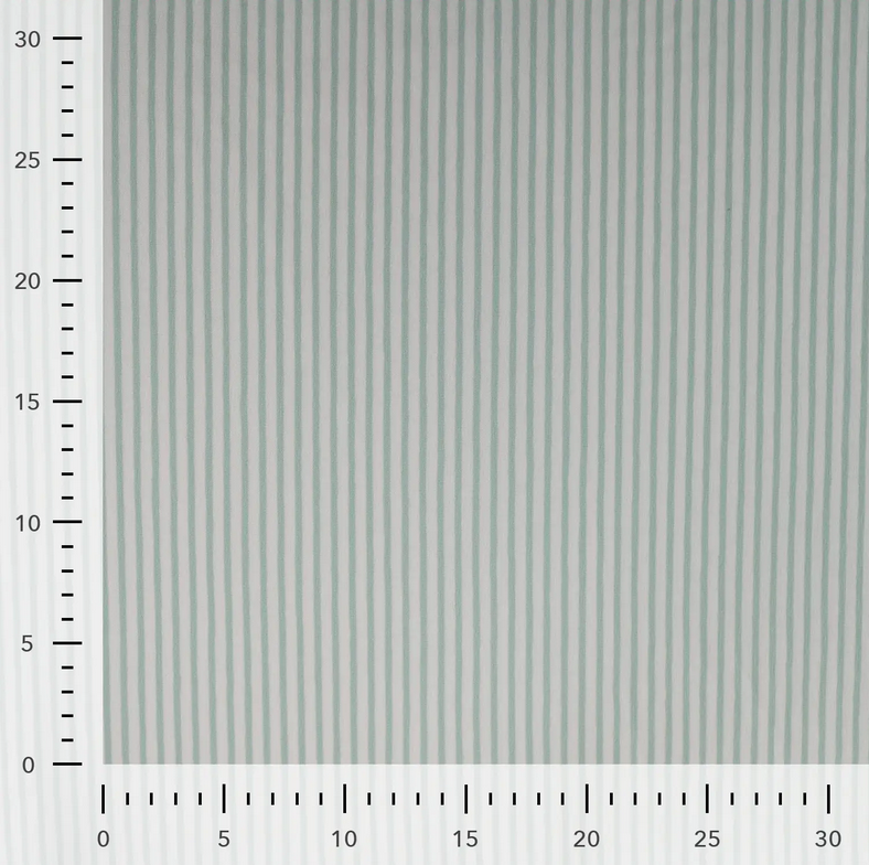 Jersey Katoen Yd Stripe Small White/Mint