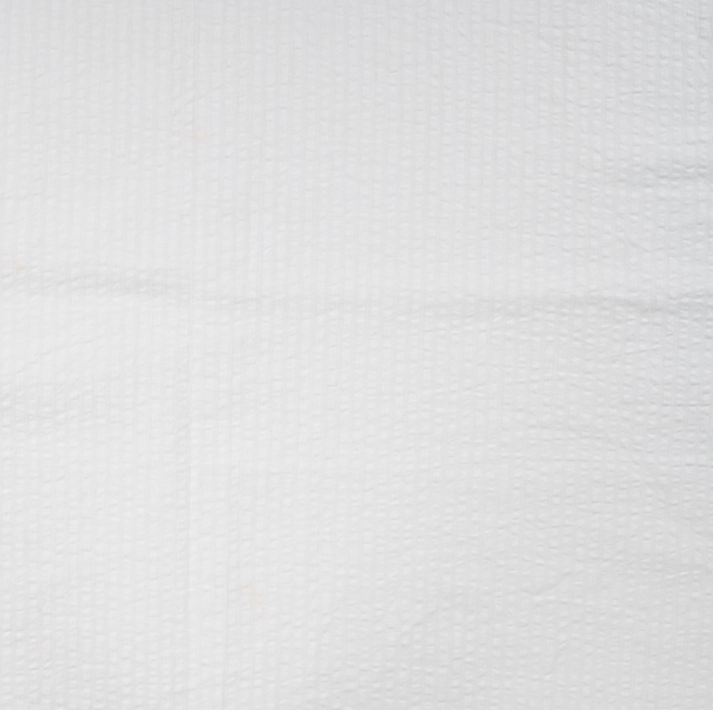 Seersucker Stripe Off White