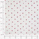Poplin Print Mini Cherries Off White