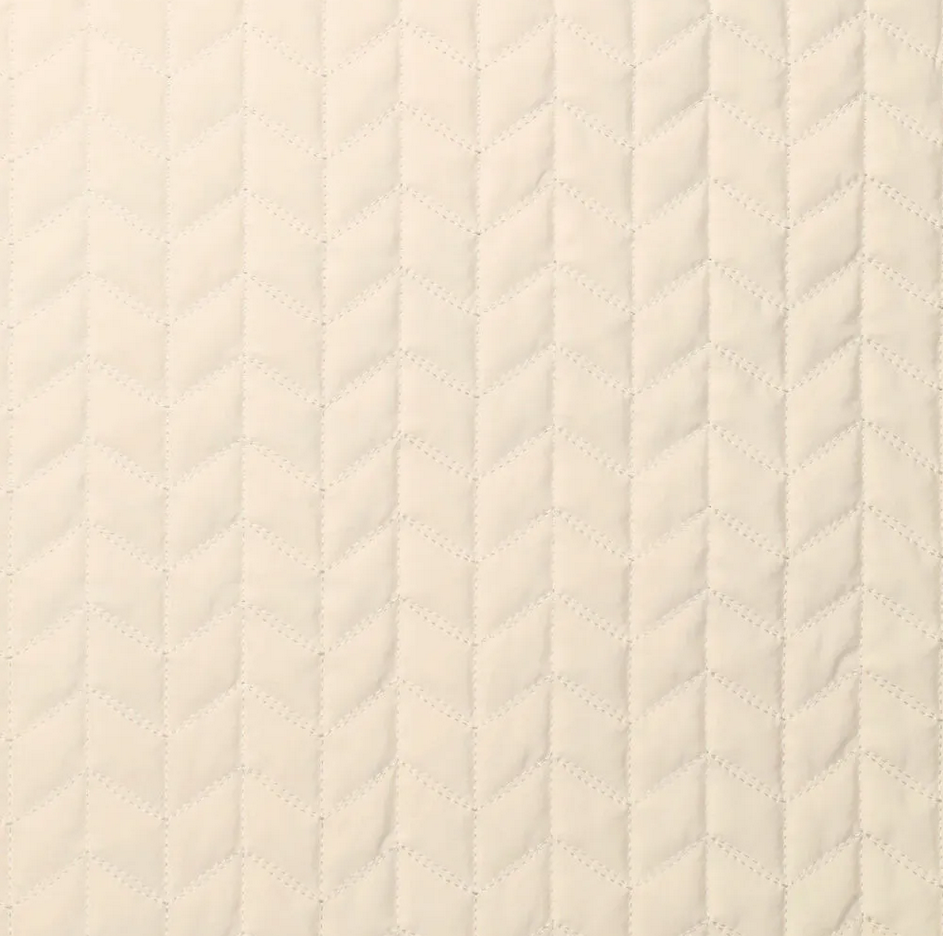 Matelassé Quilt Maite Ecru