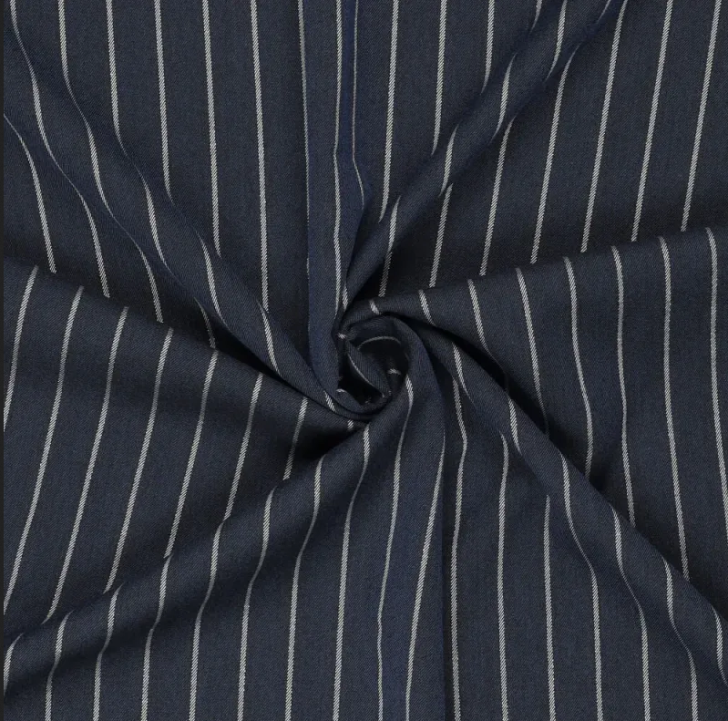 Stretch "Orlando" 20 mm. Lurex Stripe Navy