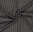 Stretch "Orlando" 20 mm. Lurex Stripe Dark Grey