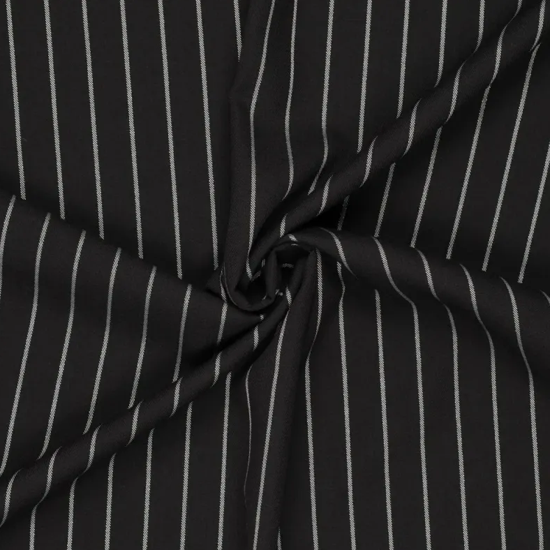 Stretch "Orlando" 20 mm. Lurex Stripe Black