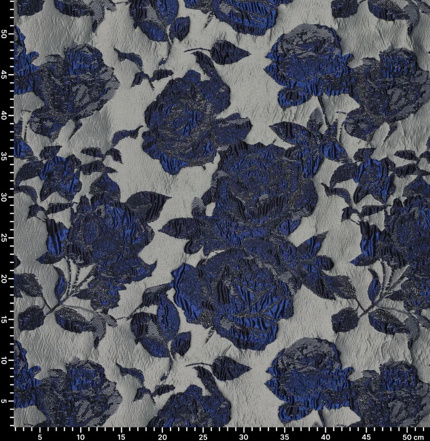 Jacquard Nantes Black/Cobalt