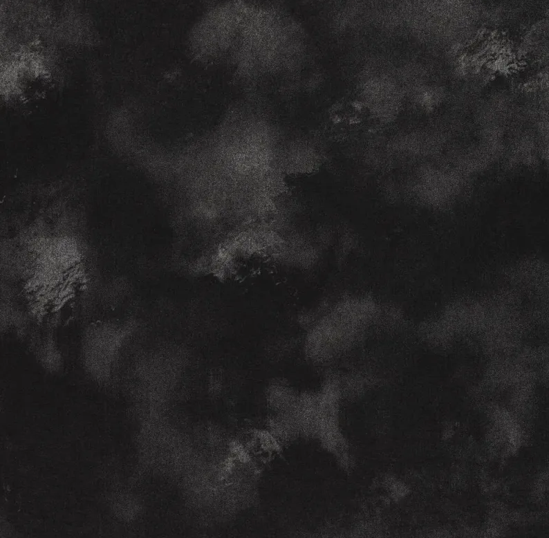 Velvet Satin Abstract Black/Grey
