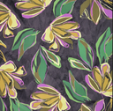 Viscose Stretch Tulip Lines Grey