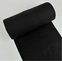 Boordstof Rib Black