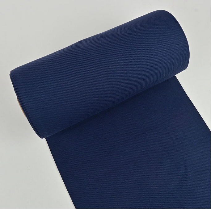 Boordstof Rib Navy