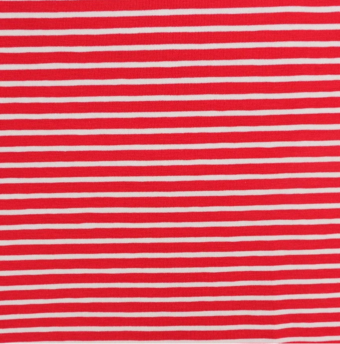 Jersey Streepje Red