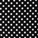 Viscose Twill Print Dots Black