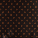 Viscose Satin Dots Dark Brown