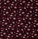 Viscose Twill Print Leopard Wine