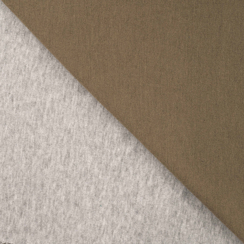 Jersey Double Face Light Grey/Army