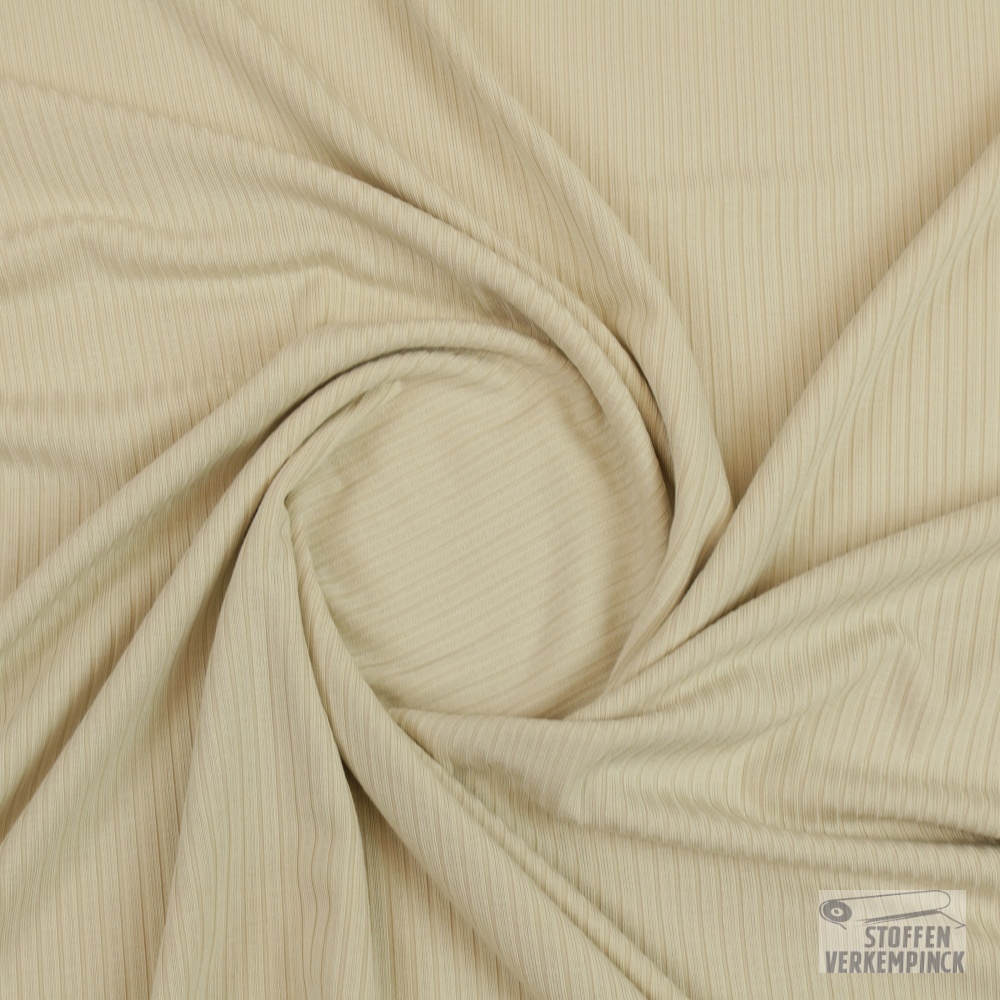 Ribjersey Bamboo Light Beige