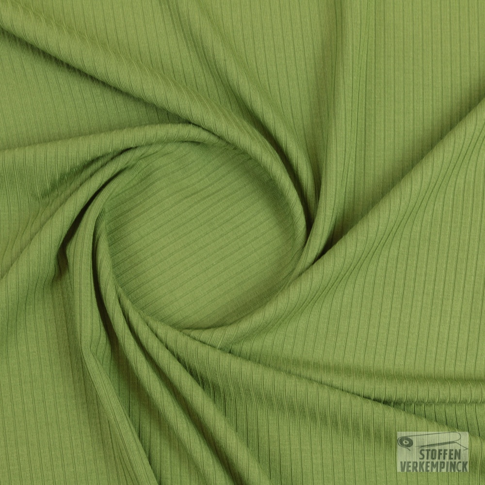 Ribjersey Bamboo Olive