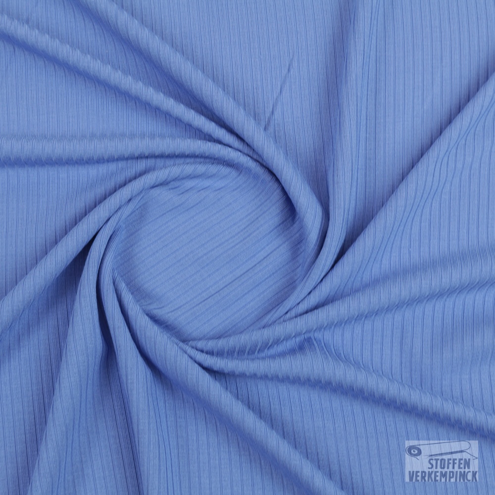 Ribjersey Bamboo Blue