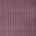 Jersey Nordic Cable Dusty Dark Rose