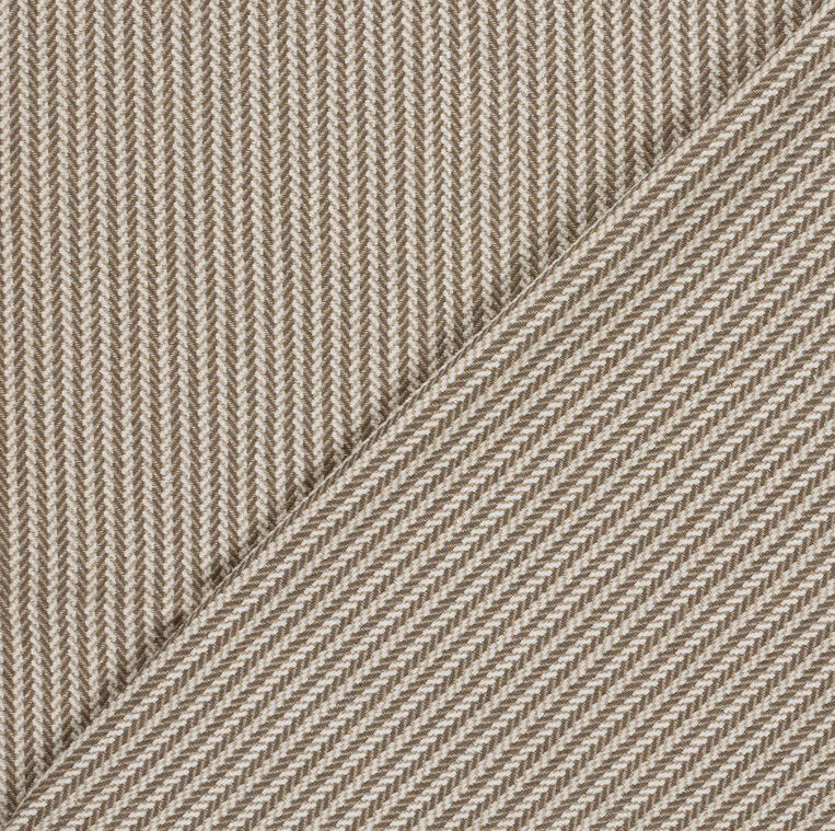 Mantelstof Jacquard Visgraat Grey
