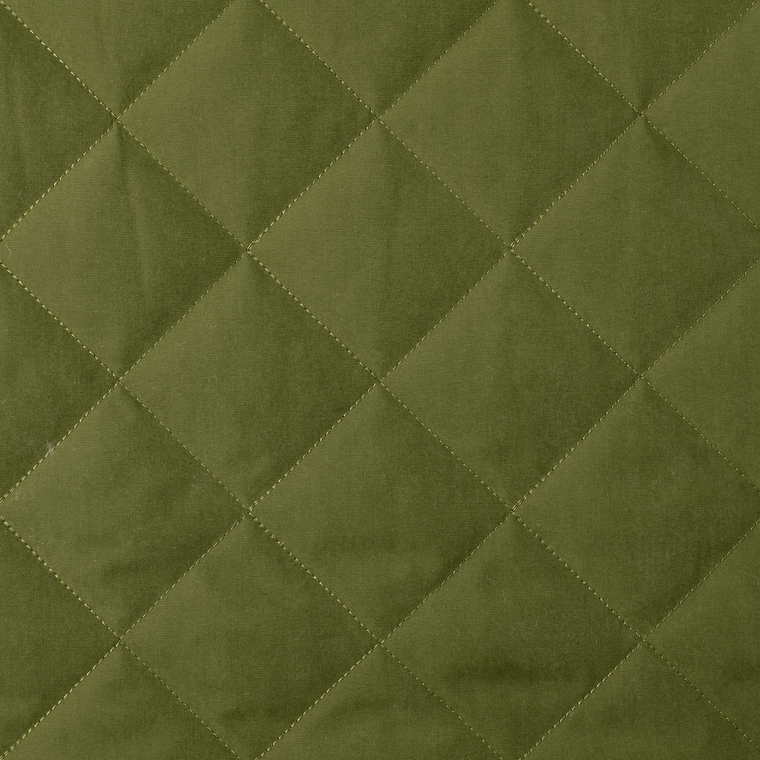Matelassé Water Repellant / Teddy -  Olive