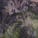 Jersey Print Whil of Flowers Dusty Lilac/Green