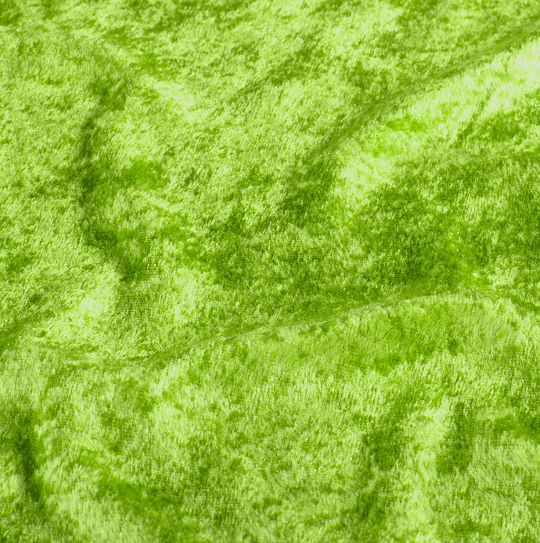 Crushed Velours Licht Groen