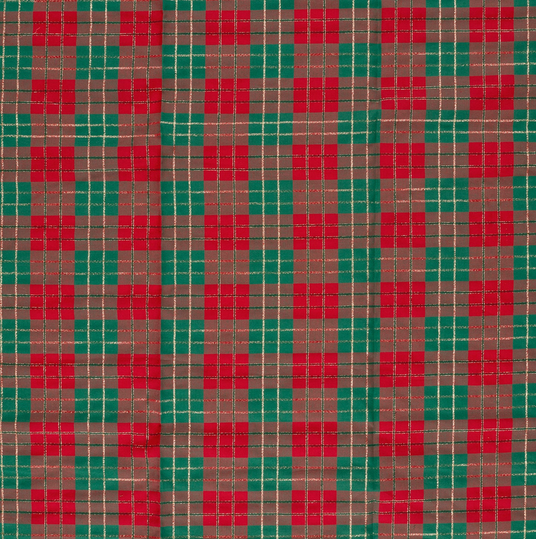 Kerst - Tartan - Rood/Groen/Goud