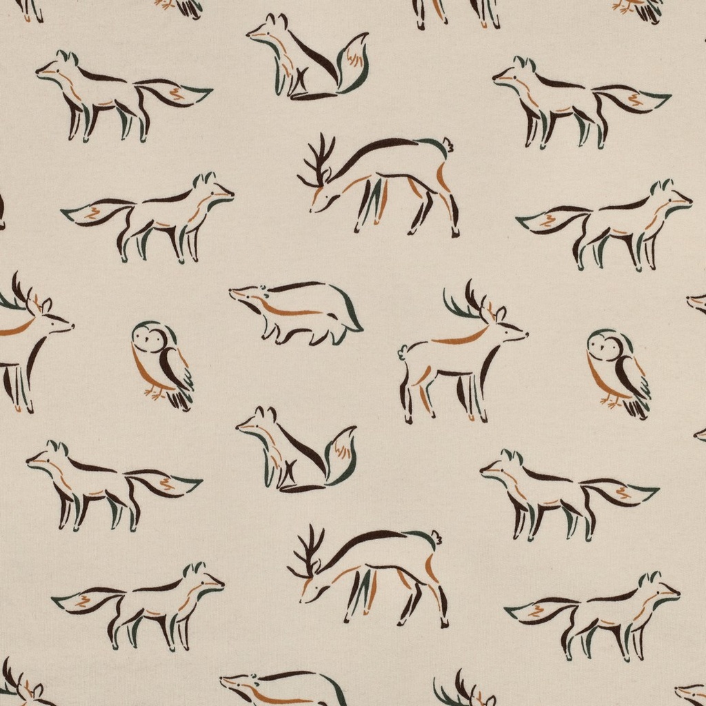 Soft Sweat Forest Animals Natural