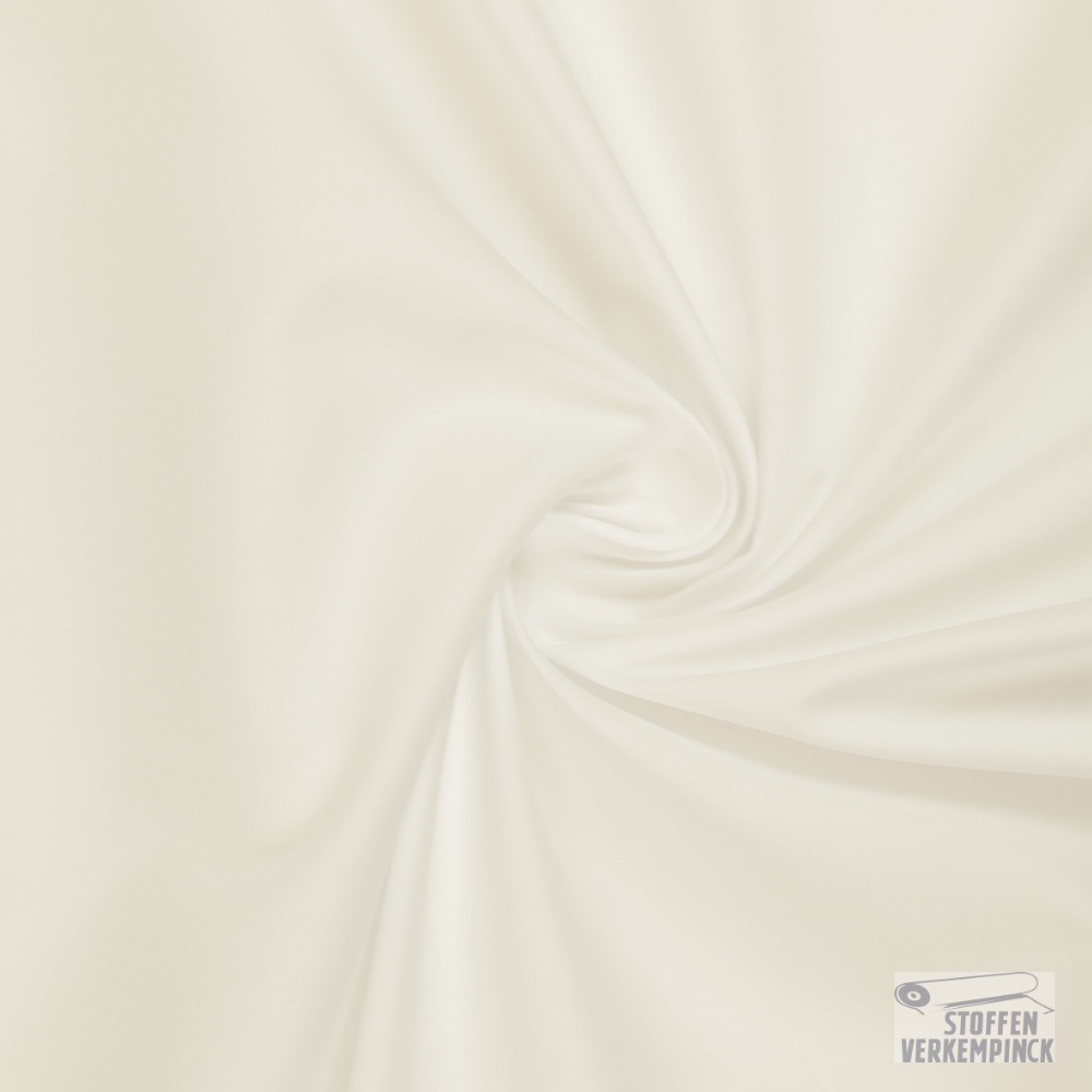 Katoen Poplin Wit - 160 cm