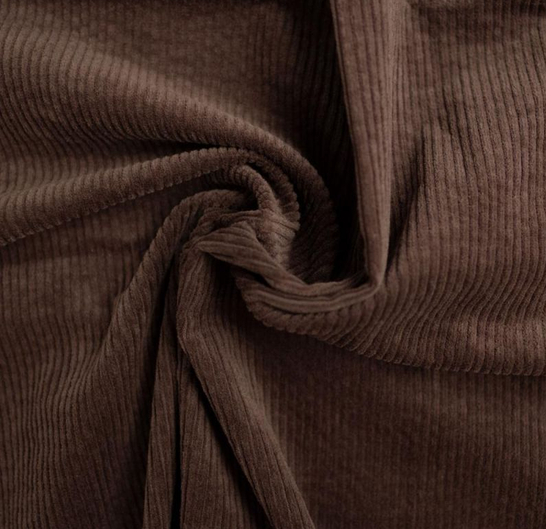 Stretch Corduroy Dark Brown