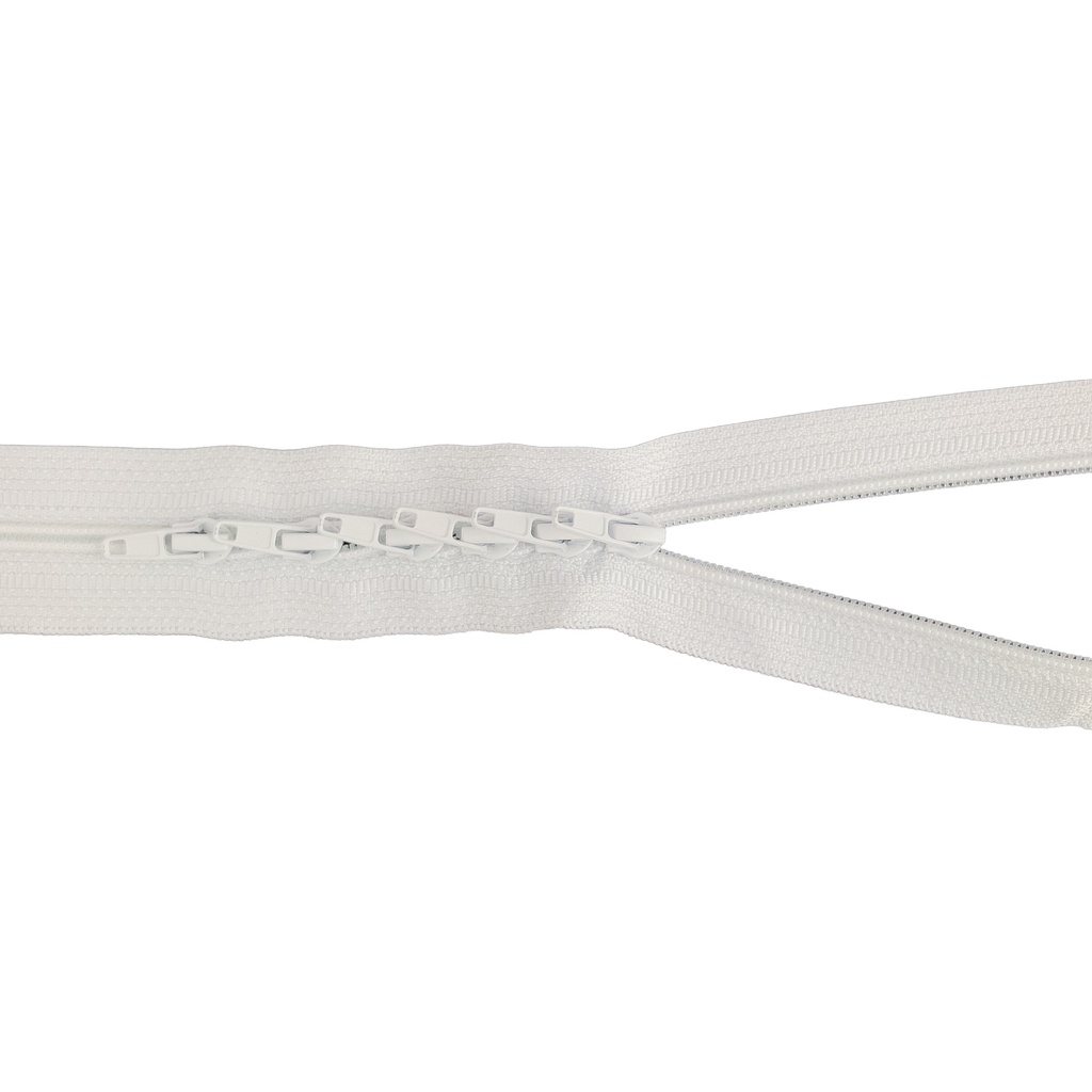 Spiraalrits op kaart Offwhite - 3mtr incl. 6 schuivers  