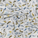 Jersey Katoen Feathers