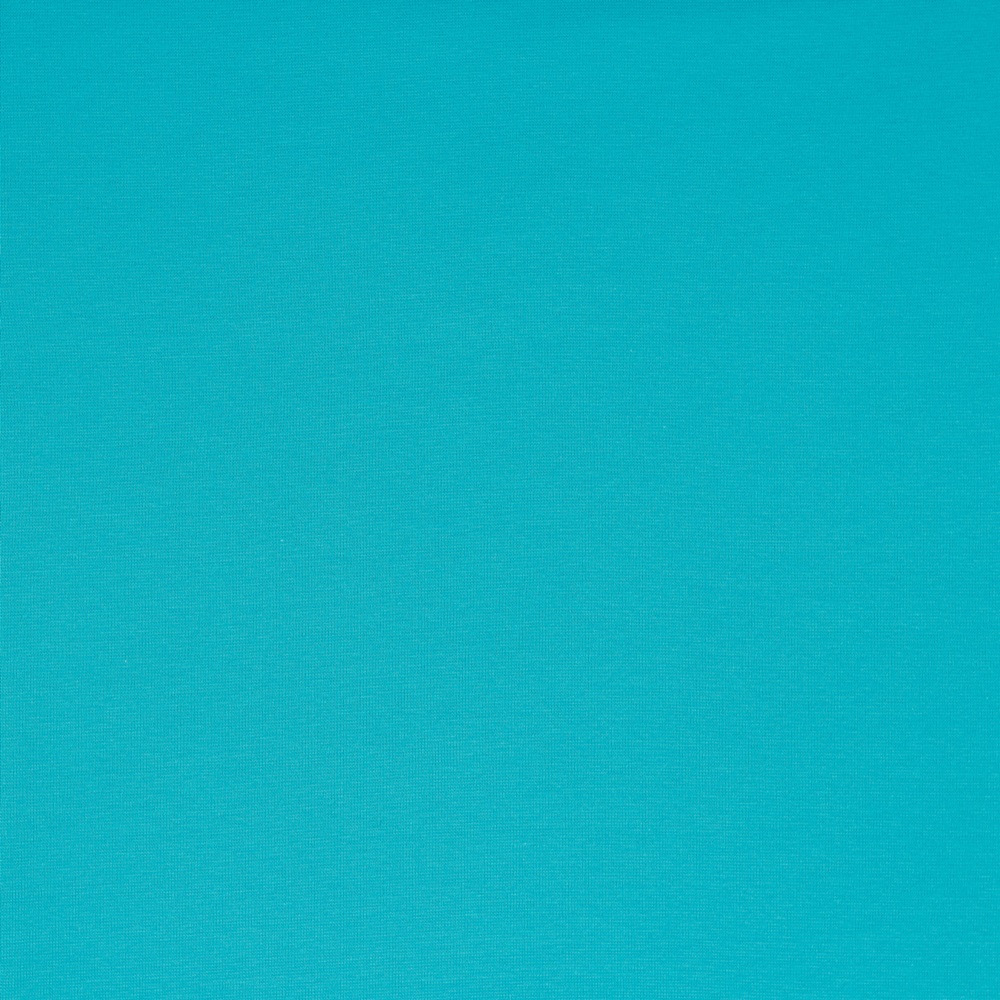 Boordstof Bio Fel  Turquoise