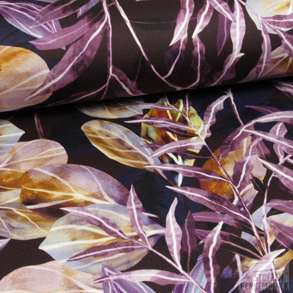 Breedtestretch Print Varens Paars