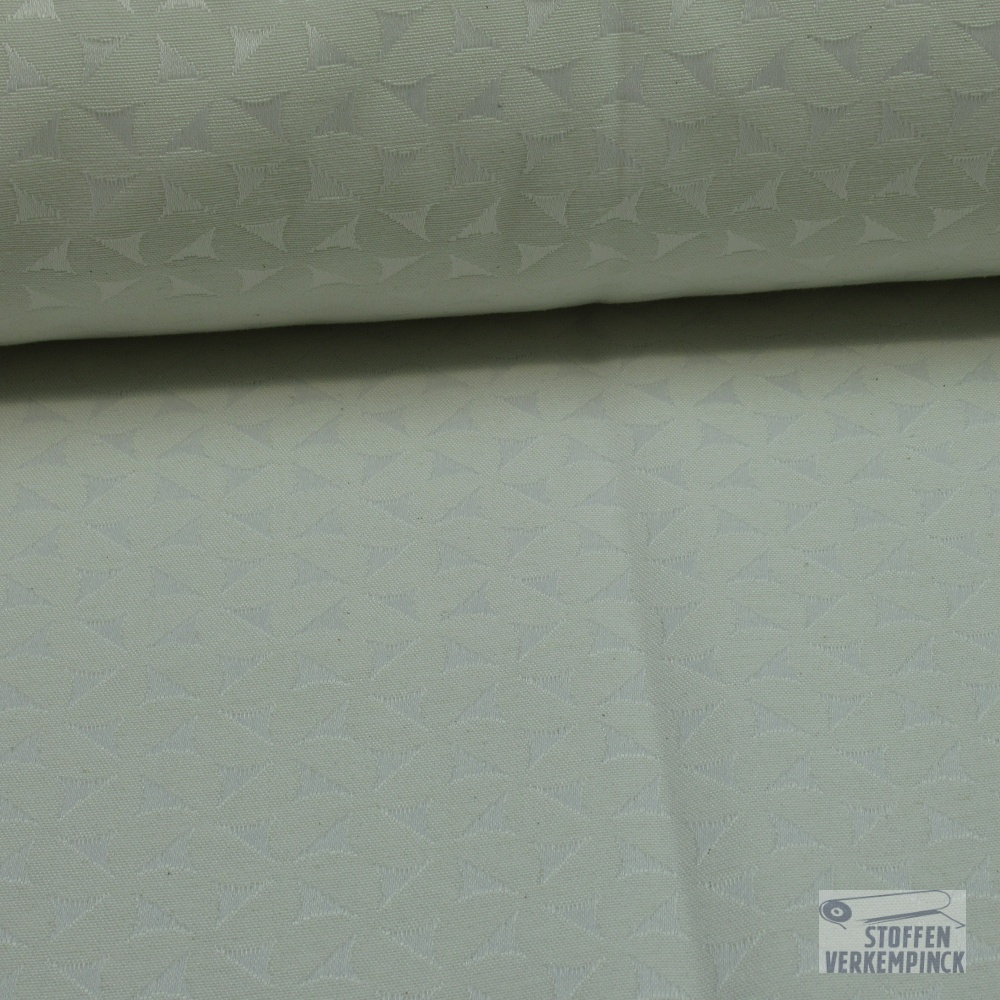 Decostof Jacquard 'Molens'  Ecru