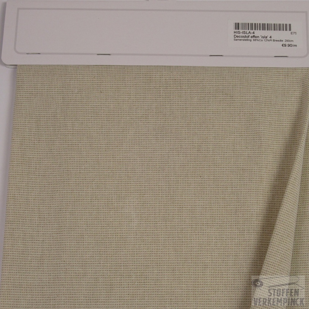 Decostof effen 'isla' 4