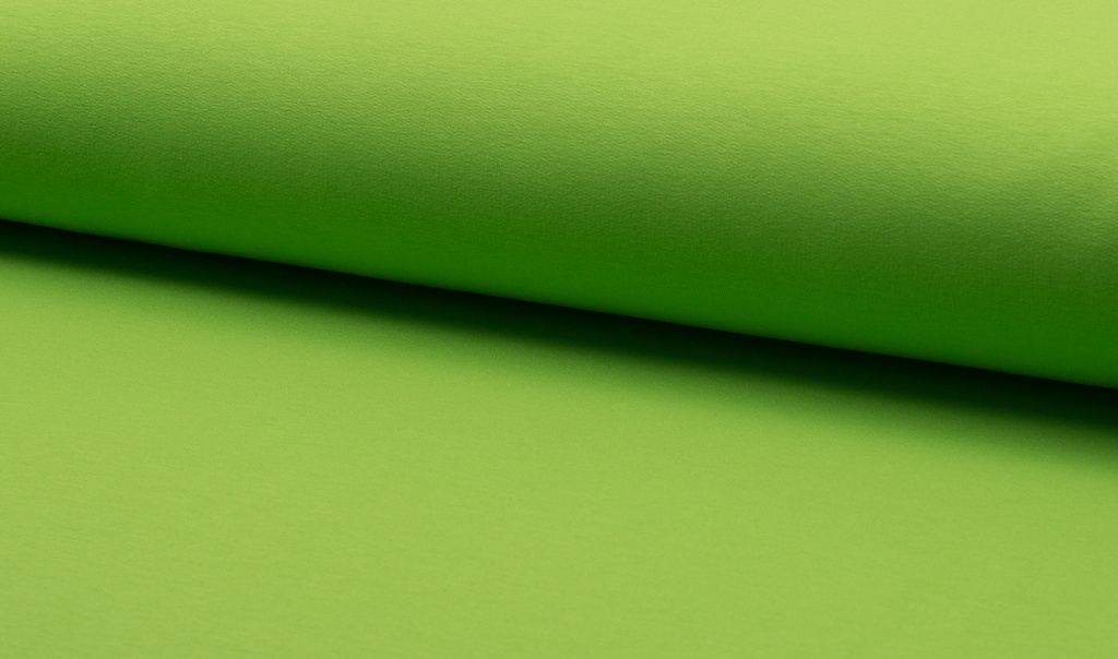 French Terry Brushed Lime