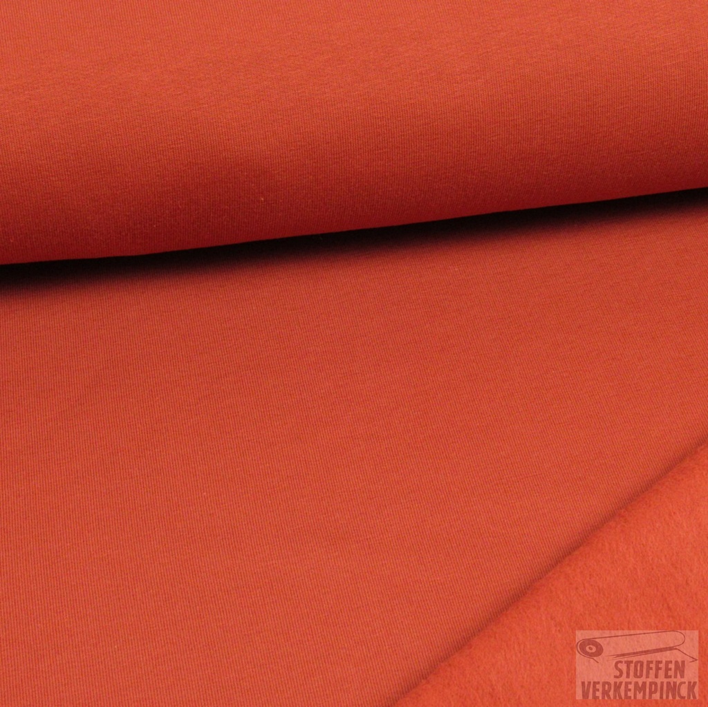French Terry Brushed Terra