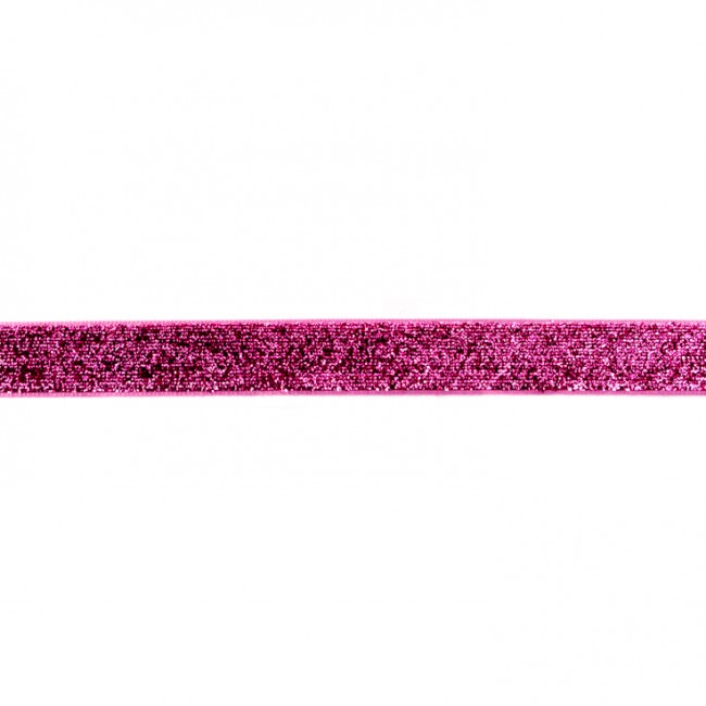 Glitterband 15mm Fuchsia