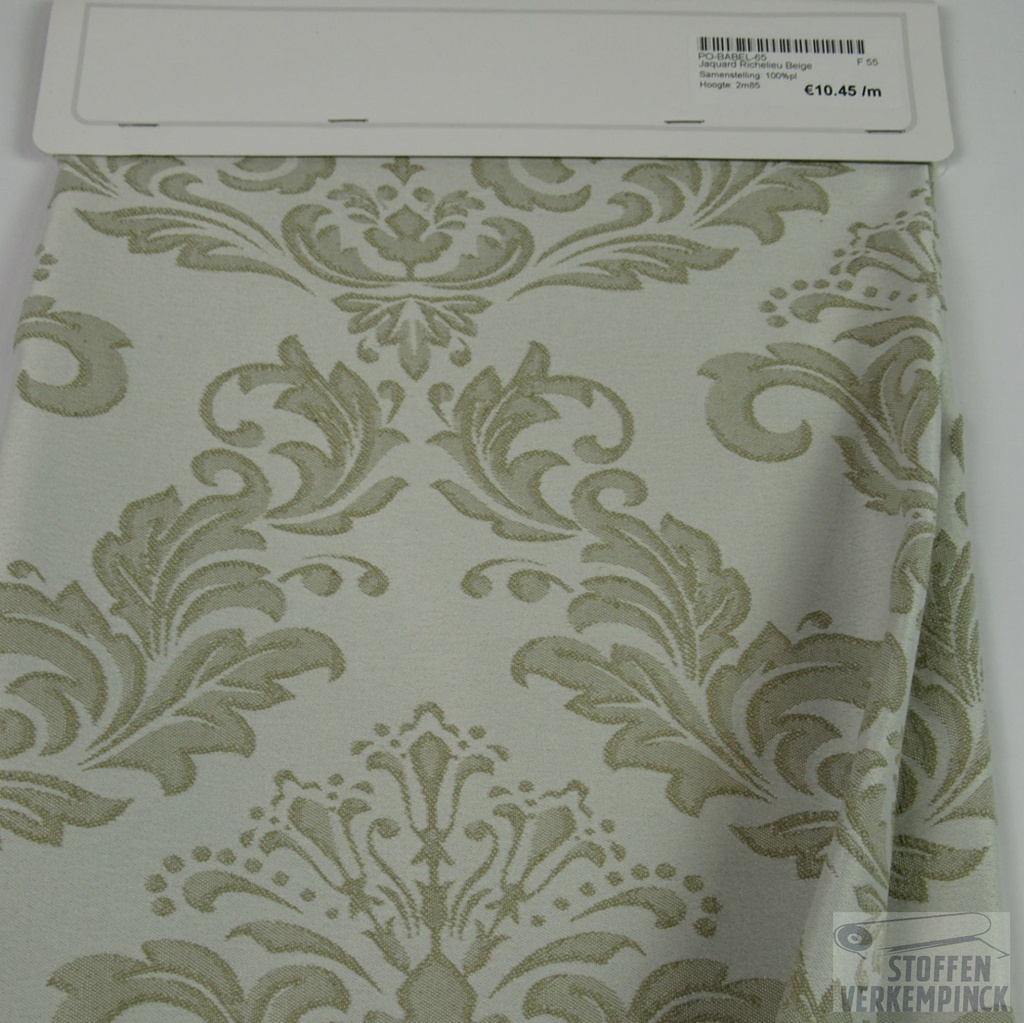 Jaquard Richelieu Beige