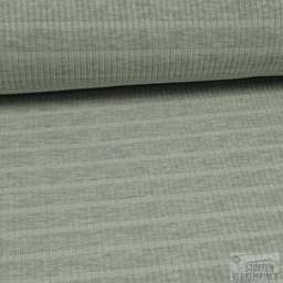 [VE-08606-002] Ribjersey Lurex Strepen Light Grey