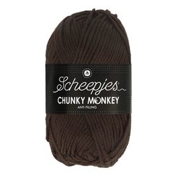 [DBF-1716-1004] Scheepjes Chunky Monkey 100g - 1004 Chocolate