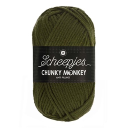 [DBF-1716-1027] Scheepjes Chunky Monkey 100g - 1027 Moss Green
