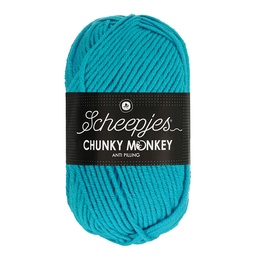 [DBF-1716-1068] Scheepjes Chunky Monkey 100g - 1068 Turquoise