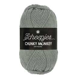[DBF-1716-1099] Scheepjes Chunky Monkey 100g - 1099 Mid Grey