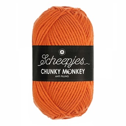 [DBF-1716-1711] Scheepjes Chunky Monkey 100g - 1711 Deep Orange